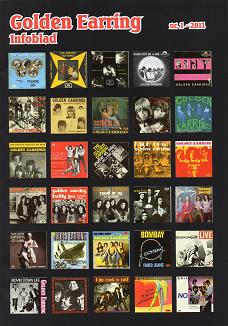 Golden Earring fanclub magazine 2011#1 front cover